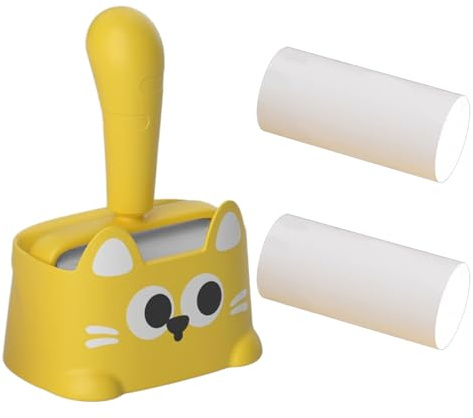Holdes Rouleau à peluches - Facile à déchirer et réutilisable - Pour poils d'animaux avec une adhérence supplémentaire - Pour canapé, tapis, vêtements, meubles, sol, maison, bureau, siège de voiture