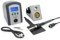 QUICK 3104 Digital Regelbare ESD Lötstation 80 Watt inkl. Lötkolben mit 2 mm Lötspitze und Zubehör - 100°- 450°C kalibrierbar - ESD Schutz