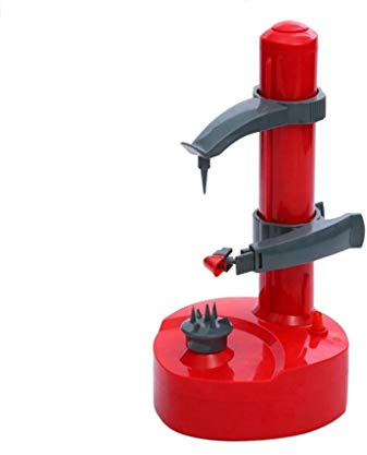 Electric Potato Peeler, Automatic Fruit Paring Machine, Rotating Fruit And Vegetables Cutter Kitchen Peeling Tool for Fruit Vegetables