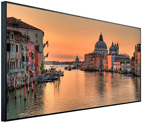 Ecowelle infrared heater with image | 750 watts | 60x100cm | Infrared heating| | Made in Germany