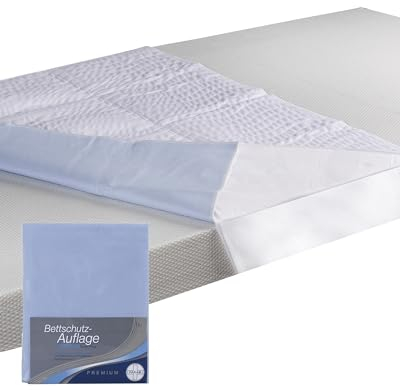 BETTSCHUTZAUFLAGE waschbar 85x90x175 cm m.Seitent.