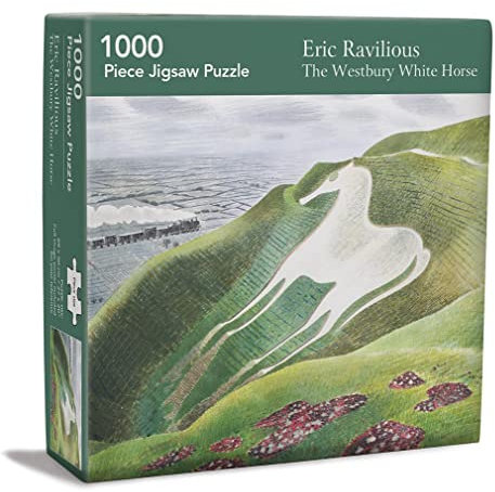 Eric Ravilious The Westbury White Horse 1000 Piece Jigsaw Puzzle