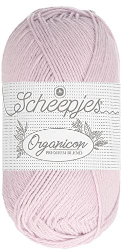 Scheepjes - Scheepjes 204 Lavendel Dunst Organicon Garn - 5x50g