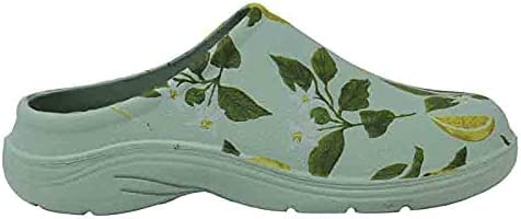 Briers Sicilian Lemon Comfi Garden Clogs Slip on with Soft Sole (Numeric_5)