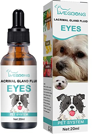 ZCSXK Détachant pour larmes de chien | Détachant pour les yeux qui coulent et qui démangent les yeux avec des ingrédients doux – Détachant pour les yeux qui coulent et démangeaisons rouges