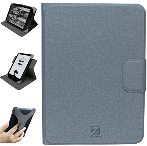 Funda Universal Desmontable para 6'' New Kindle 2024/2022, Kobo Nia/Clara 2E / Clara HD, Ligero Cubierta de protección Múltiples ángulos de visión - Azul