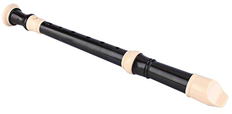 Oriolus 8-Loch-Tonart C ABS-Sopranblockflöte Britisches/deutsches Musikinstrument (Deutsch G)