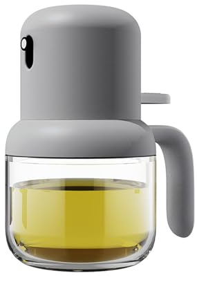 GMYIAK Ölsprühflasche, 180 ml Ölsprüher, Auslaufsicher und leicht zu reinigen, Küchenutensilien, Backen, Salate, Grillen, zum Kochen in der Fritteuse