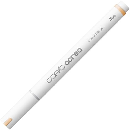Copic acrea 015 Custard Beige Paint Marker with Water and Pigment-Based Ink, Line Width 0.8-1.2 mm