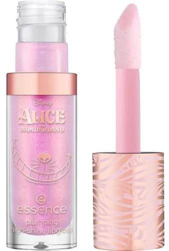 essence Brillo de labios voluminizador Alicia en el País de las Maravillas de Disney, dar volumen, brillante, reluciente (4ml)