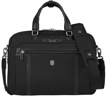 Victorinox Werks Professional Cordura, Maletín para portátil de 13 pulgadas, cartera para portátil, 11 x 40 x 29 cm, negro