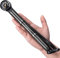 CXWXC Fahrradpumpe 120 PSI Hochdruck Luftpumpe Fahrrad mit Manometer,Rahmenpumpen für Presta und Schrader Ventile (Schwarz) (S101, Schwarz)