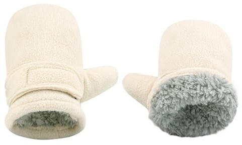 BAVST Baby Toddler Winter Mittens Girls Warm Fleece Lined Gloves Kids Sherpa Lined Mittens for Boys