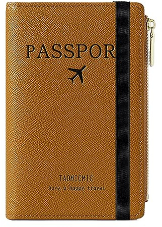 Étui de protection pour passeport, avec bloqueur RFID, pochette de protection pour cartes de crédit, passeport, carte d'identité et documents de voyage, accessoires voyage