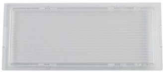 LUTH Premium Profi Parts Cubierta de lámpara compatible con Bosch 00653521 145 x 64 mm para campana extractora