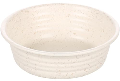 Flamingo gamelle pour Chiens Ligna 280ML inox - Récipient de Nourriture pour Animaux - Plat d'alimentation en inox pour Chiens et Chats -12 x 3cm - Lavable au Lave-Vaisselle