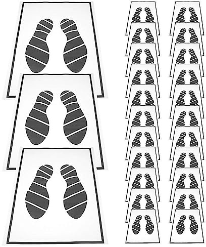 Tappetini in carta per auto, 25 pezzi Tappetini impermeabili per auto Tappetini per auto con impronta di scarpe Protezione per pavimentazione auto Copriscarpe per auto per auto, SUV, camion, 50 X 38