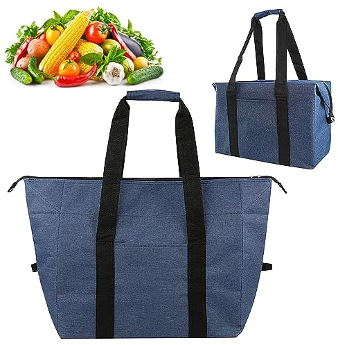 Faltbare Kühltasche, Isolierte Lunch Tasche, Picknick Kühltasche, Faltbare Picknick Handtasche