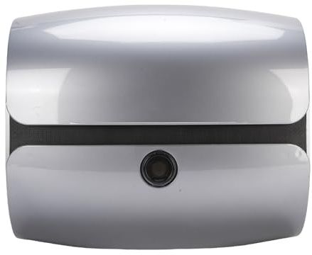SPYMINNPOO Baúl Trasero para Motocicleta, Maletero Trasero Ligero ABS a Prueba de Lluvia con Cerradura de 32L para Viajes en Motocicleta y Ciclismo (Gris-Plata)