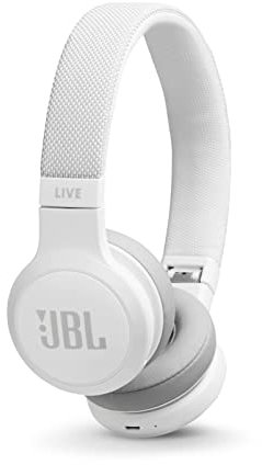 JBL LIVE 400 BT kabellose On-Ear Kopfhörer - Rot – Bluetooth Ohrhörer mit bis zu 24 Stunden Laufzeit und Alexa-Integration – Musik hören und telefonieren unterwegs