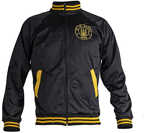 JL Sport St. Pauli Chaqueta de Fútbol Negra Ultras Clásico Vintage Retro XL