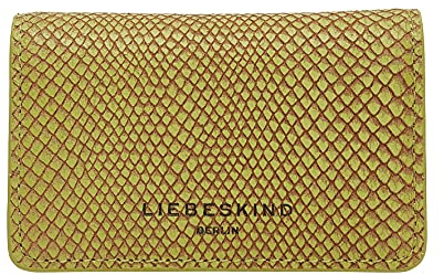 Liebeskind Berlin Chelsea Snake Cardie Geldbörse, fern, Extra Small (HxBxT 7.4cm x11.2cm x2.5cm)