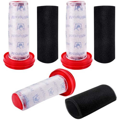 Lot de 3 filtres 25,2 V/21,6 V pour aspirateur sans fil Bosch Flexxo série 4 BBH32101 BBH3ZOO25 BBH3PETGB BBH3211GB, remplace la pièce n° 12026520