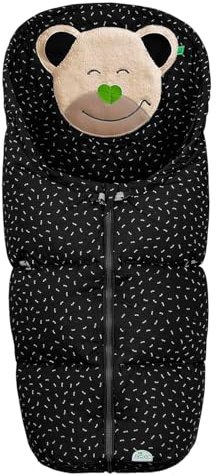 Odenwalder fotpåse Mucki Fashion Little Snow (svart)