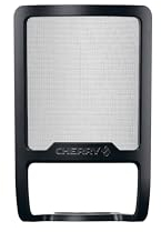 CHERRY UM POP FILTER, Pop Protection for USB Microphone CHERRY UM 3.0, UM 6.0 ADVANCED, UM 9.0 PRO RGB, Pop Filter for Reduced Plosive Sounds, Simple to Install, Black