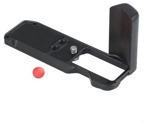 Pulsante di scatto facilmente accessibile su impugnatura leggera a forma di L, progettato per funzionare perfettamente con il modello Fuji XM5 (argento)