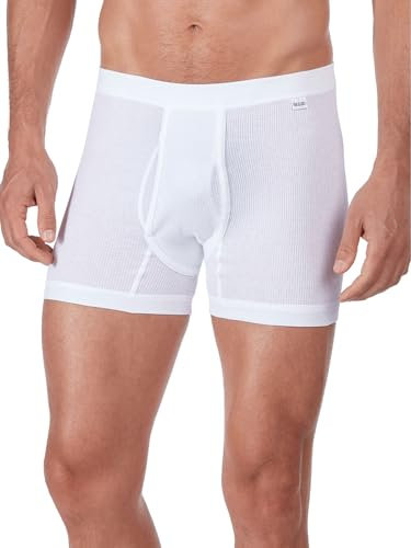 Huber Herren Pant kurzes Bein mit Eingriff Hipster, Weiß (Weiss 0500), (Herstellergröße: XX-Large)