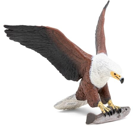 Papo - Figura dipinta a mano - La vita selvaggia - Aquila pescatore africano - 50282 - Collezionabile - per Bambini - Ragazze e Ragazzi - Da 3 Anni, Multicolor