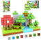 Magnetic Blocks-Build Mine Magnet World Set, Magnetic Toys for Boys & Girls Age 3-4 4-5 6-8, STEM Montessori Sensory Toys for Toddlers Gifts for 3+ Years Old Girls Boys, Fidget Cubes Construction Toys