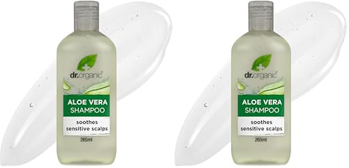 Dr. Organic Bio-Aloe Vera Shampoo 265ml (Packung mit 2)