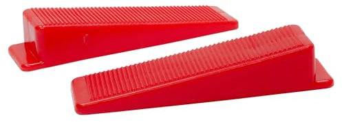 Dalsys Fliesen Nivelliersystem 100 Keile, Verlegehilfe Set, Fliesenleger Werkzeug