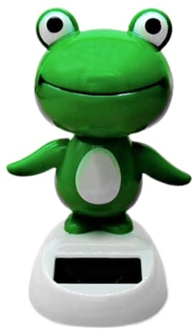 Luckxing Auto Solar Wackelfigur Kleine Solar Wackelfiguren Tanzende Solar Spielzeuge, Solarfigur Statue Auto Armaturenbrett Deko Ornamente, Solarfigur Wackelfigur Für Auto Haus Büro