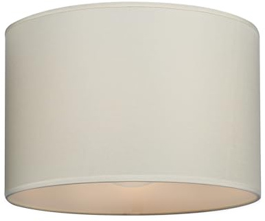GIGGI Fabric Lamp Shades, 14 Beige Light Shade Ceiling – Modern Lampshades for Ceiling Lights, Lamp Shades for Table Lamps, Floor Lamps, Living Room, Bedroom, Office Home Décor