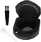Reusable Capsule Adapter for Dolce Gusto, Coffee Machine Powder Tray with Spoon and Brush, Refillable Coffee Pods Adapter Compatible with Piccolo XS/EDG 305/EDG 606.S/Genio S