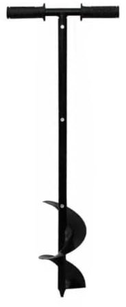 Handheld Manual Digger Post Hole Drill Bit Spiral Garden Ground Auger