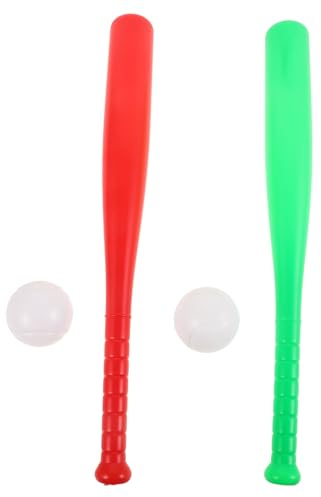 Batte de Baseball D’entraînement pour Garçon et Filles 2 Ensembles Pe Pvc