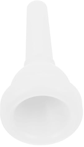 TOVINANNA Boquilla de Profesionales para y Principiantes para Adecuada Abs Blanco, Estructura Simple, Ligera Trombón Instrumentos Musicales