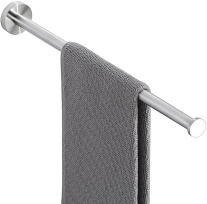 SAYAYO Toalleros de Baño Toallero Cepillado Accesorios Baño Toallero Pared Colgador Trapos Cocina SUS304 Acero Inoxidable Toallero Cepillado para Baño y Cocina 40CM