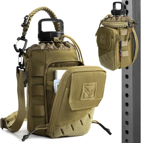 Bolsa Magnética para Gimnasio con Soporte para Botellas y Compartimento