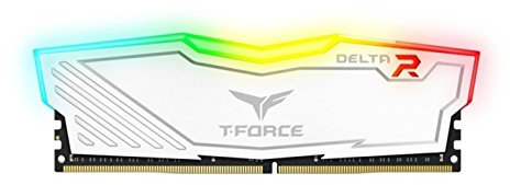 Team Group DELTA RGB DDR4 módulo de - Memoria (4 GB, 1 x 4 GB, DDR4, 2400 MHz, 288-pin DIMM, Blanco)