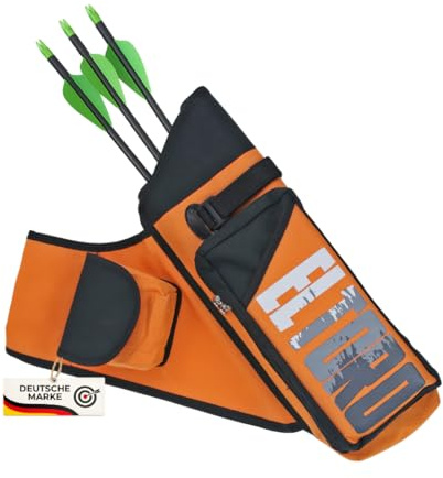 elToro Sport Deluxe II, Seitenköcher | Farbe: Orange, Zubehör Bogenschießen