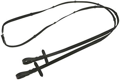 Kerbl 3222117 Antislip Gummizügel schwarz, Full, 15 mm