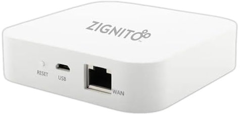 ZIGNITO Smart Zigbee Hub – Doubles Up as Security Gateway. Connects upto 128 Devices-Works with Alexa, Google Home.