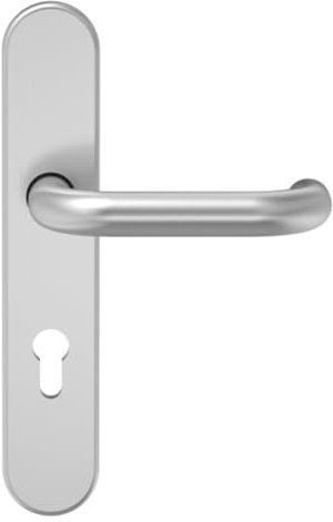 ECO-Schulte OKL K130 D110 - Juego de cambio de placa larga (9 mm, FS ER PZ, 72 mm, grosor de la puerta: 40-60 mm, 23,4 x 4,5 x 13,1 cm)