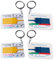 OUDQFCJ Medidor de profundidad portátil de plástico (4 piezas), medidor profundidad neumaticos del neumático, rango 0-20mm, profundidad ajustable, para motocicleta y automóvil