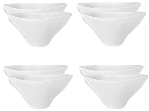 8 Stück Käsetuch, Nussmilchbeutel Wiederverwendbar, Passiertuch für Käse, Tofu, Joghurt, Nussmilch, Saft, Wein, Kaffee, Ideal für Gesundheitsbewusste und DIY Lebensmittel